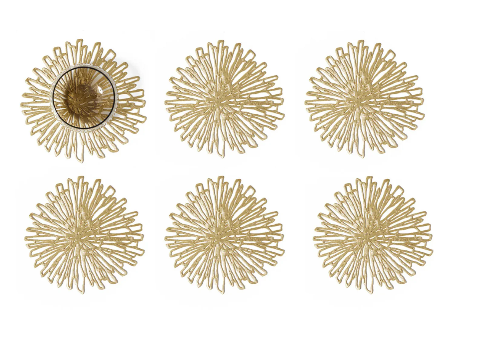 Chilewich Bloom Coasters - Set of 6