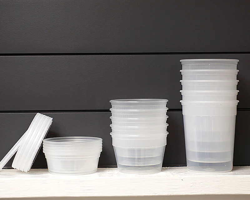 Clear Plastic Containers (set of 5) - Image 9