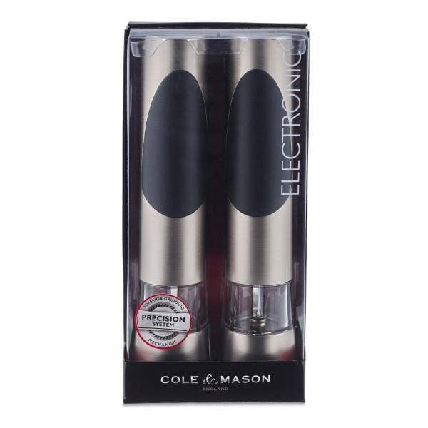 Cole & Mason Richmond Electronic Salt & Pepper Mill Gift Set - Image 6