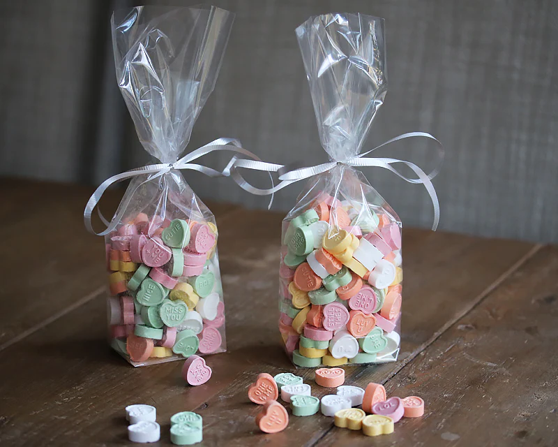 Hard Bottom Candy Bags - Flat bottom (pack of 10) - Image 4
