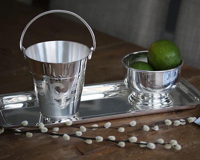 Hôtel Silver Private Label ICE PAIL with Hinged Handle - Image 6
