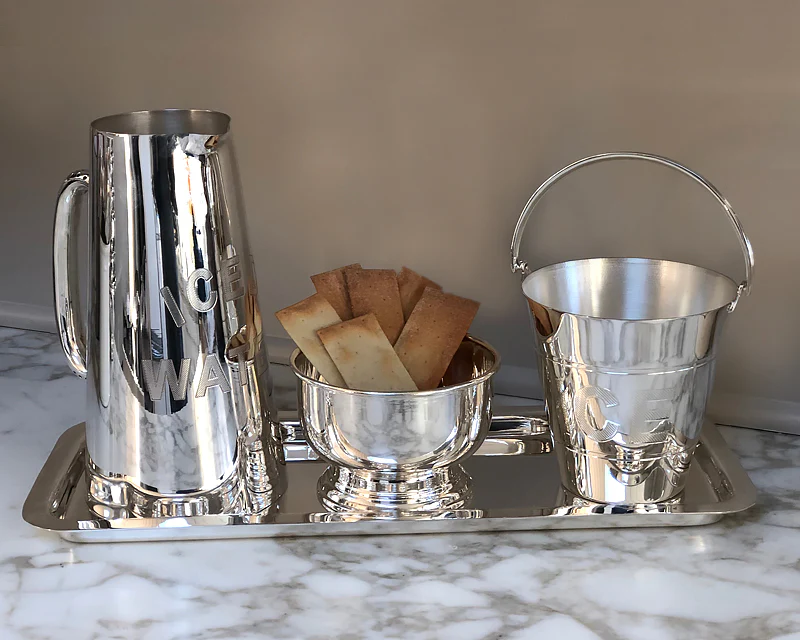Hôtel Silver Private Label Pedestal Bowl - Image 5