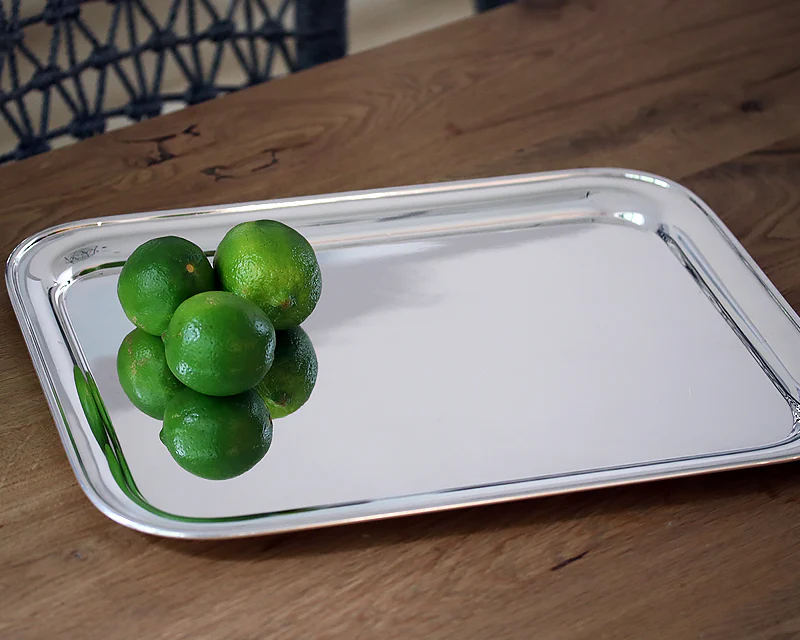 Hôtel Silver Vintage Rectangular Tray - Image 7