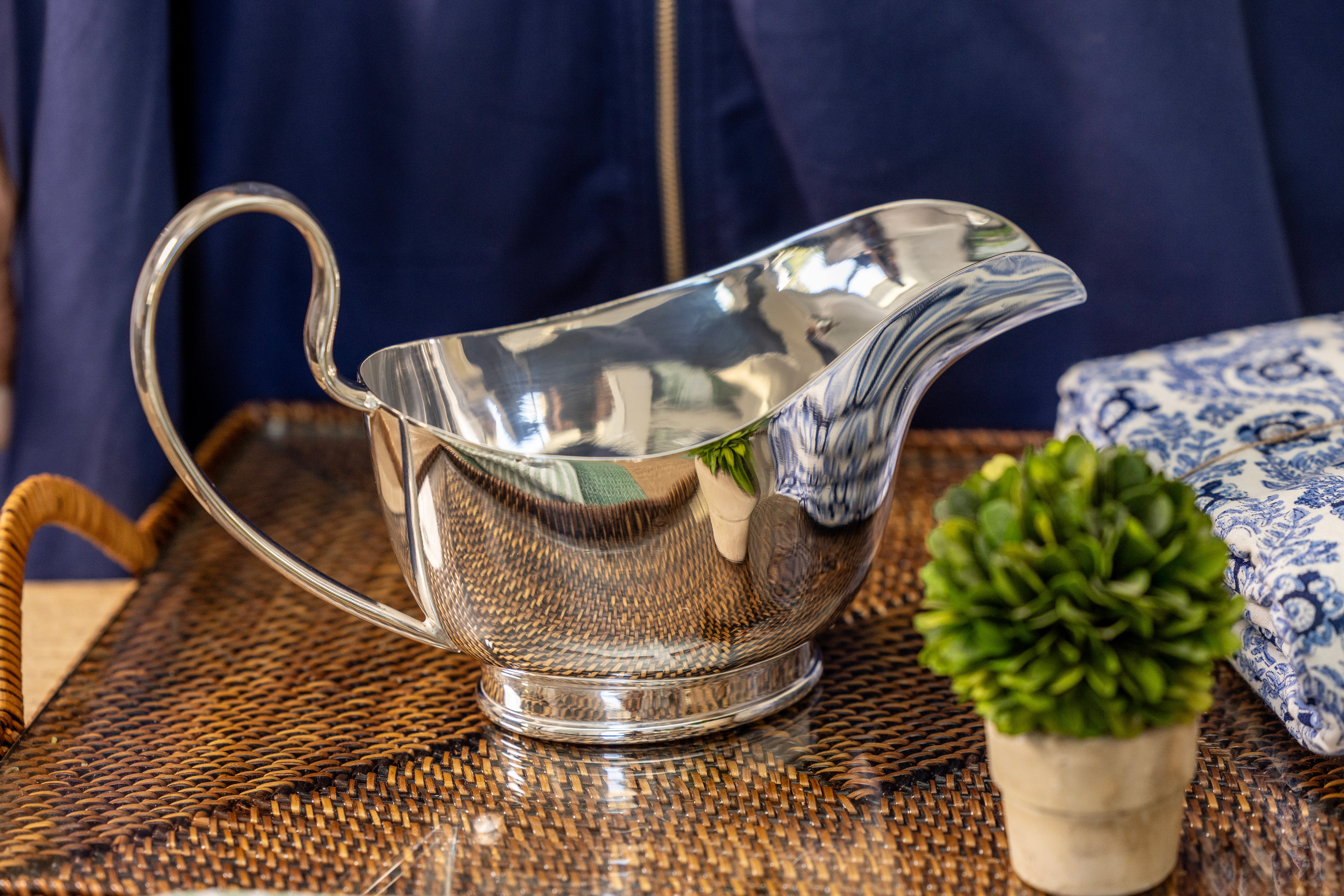 Hôtel Silver Vintage Sauce Boat - Image 16