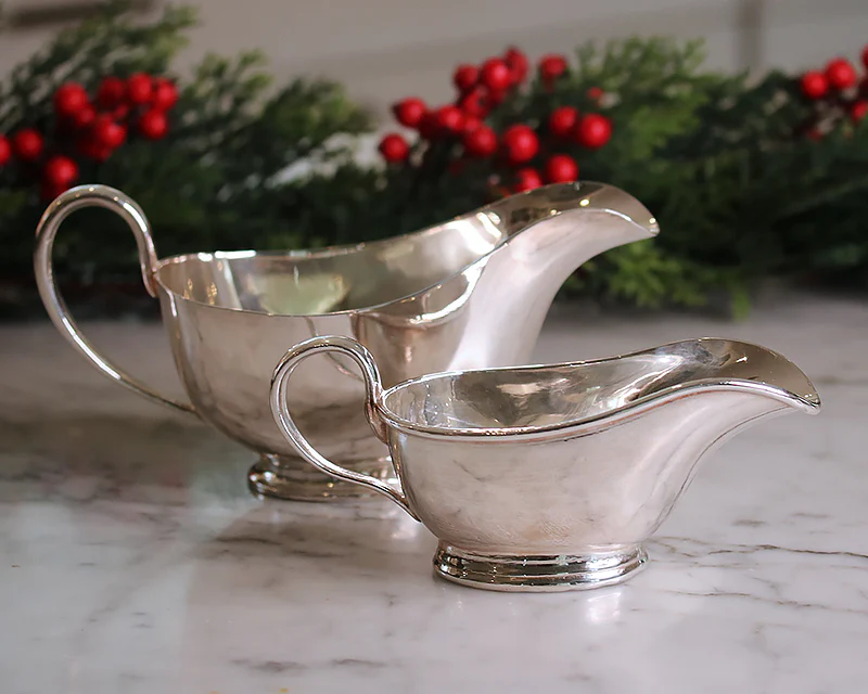 Hôtel Silver Vintage Sauce Boat - Image 3