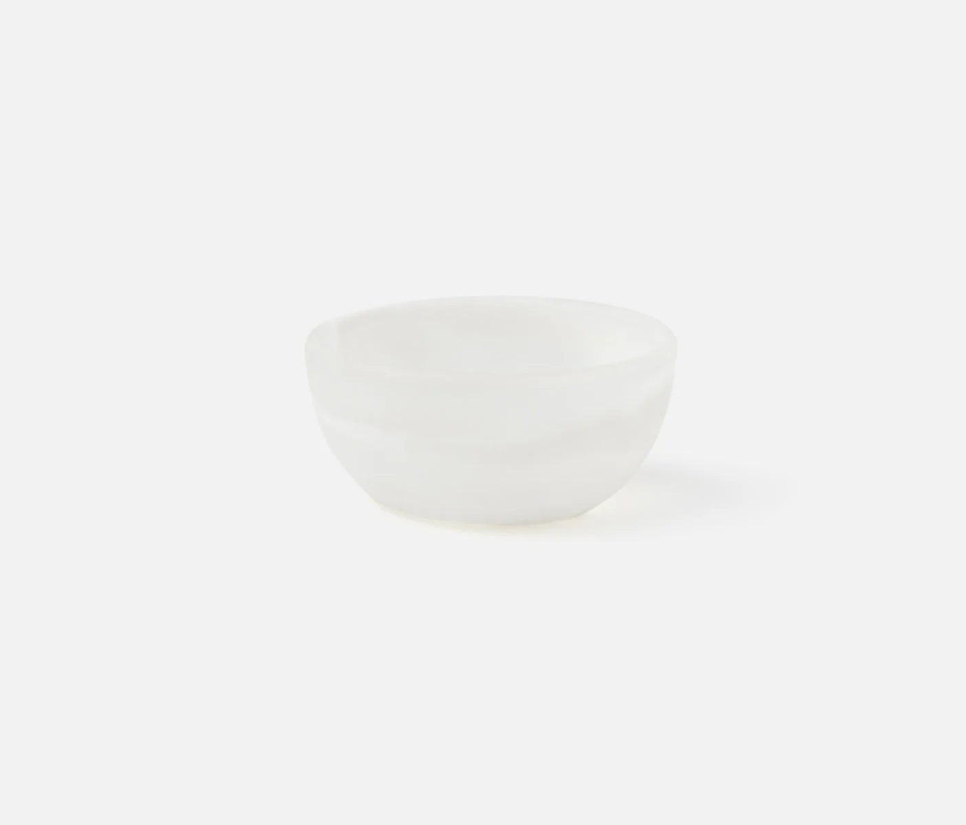 Hugo White Swirled Serving Bowl - Image 7