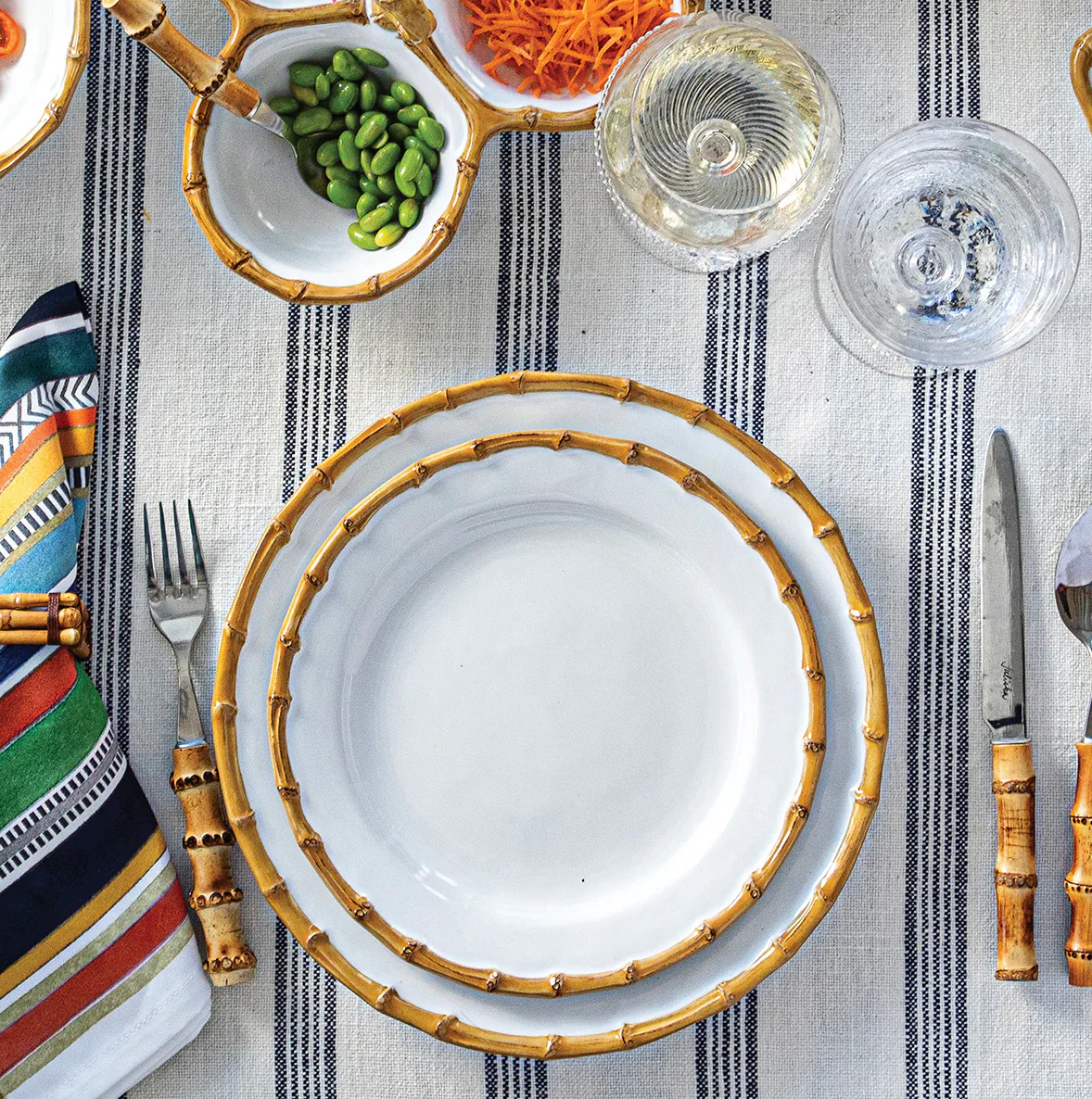 Juliska Bamboo Dinner Plate- 11" - Image 4