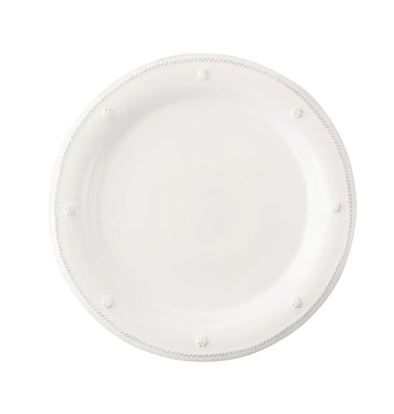 Juliska Berry & Thread Stoneware Dinner Plate - Whitewash