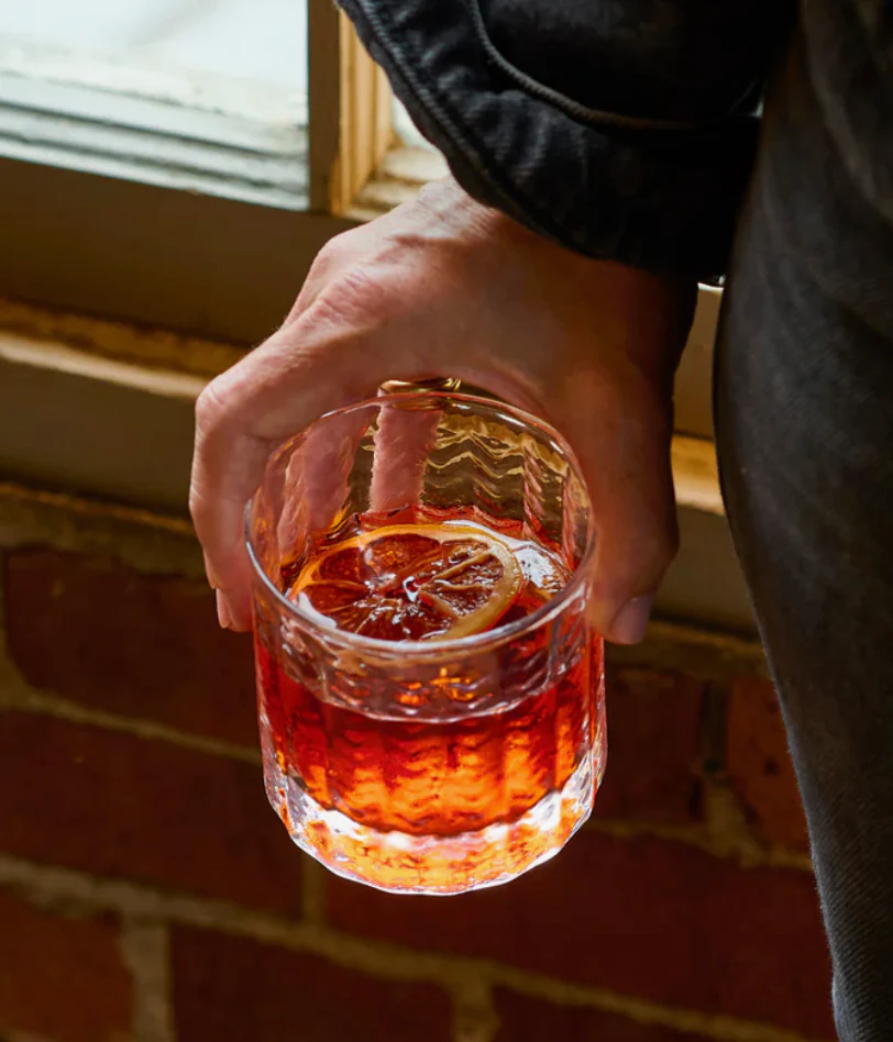 Simon Pearce Greenwich Lowball Glass in a gift box - Set of 2 - Image 5