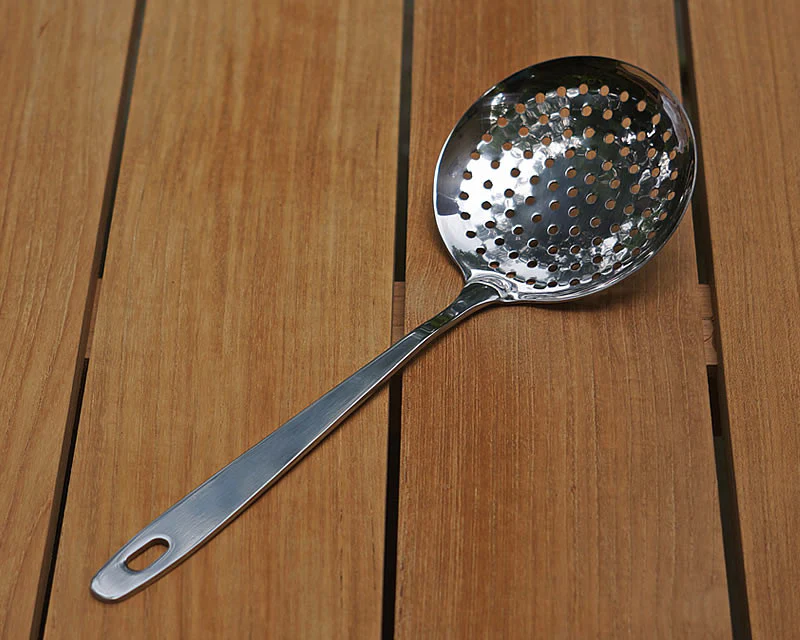 Stainless Steel Skimmer Spoon - Image 3