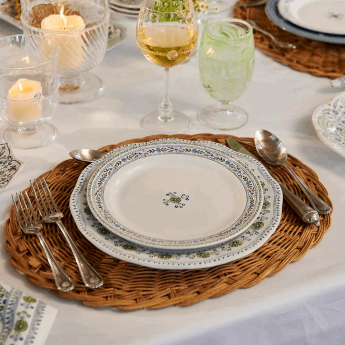 Juliska Villa Seville Dinner Plate - Chambray - Image 5